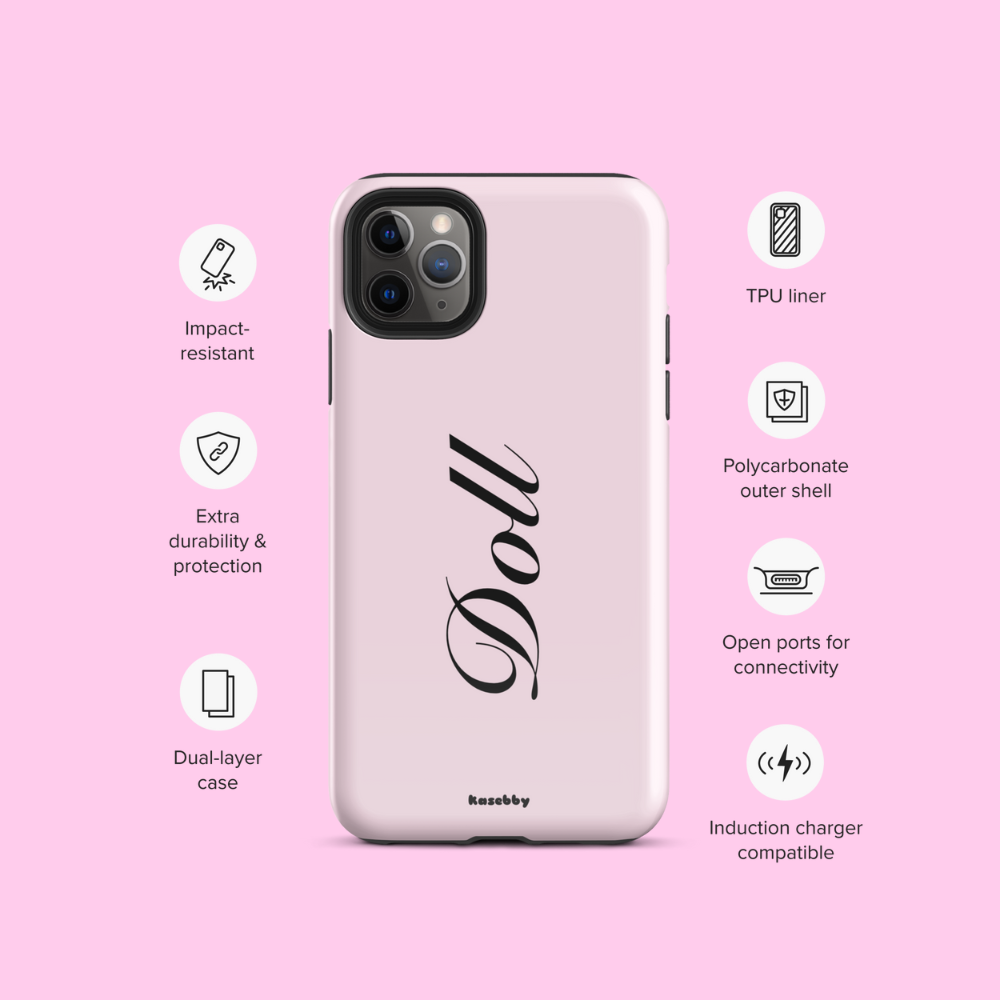 Pink Doll Coquette Aesthetic Phone Case