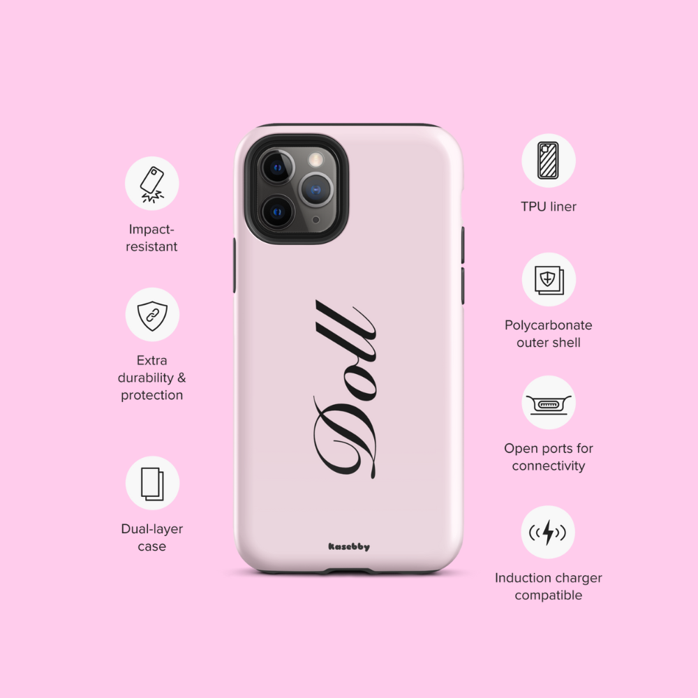 Pink Doll Coquette Aesthetic Phone Case