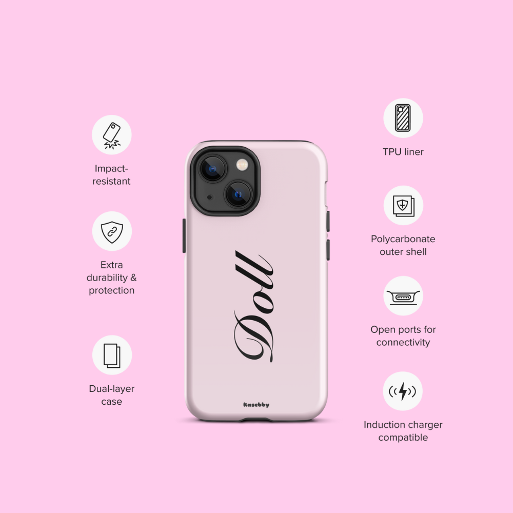 Pink Doll Coquette Aesthetic Phone Case