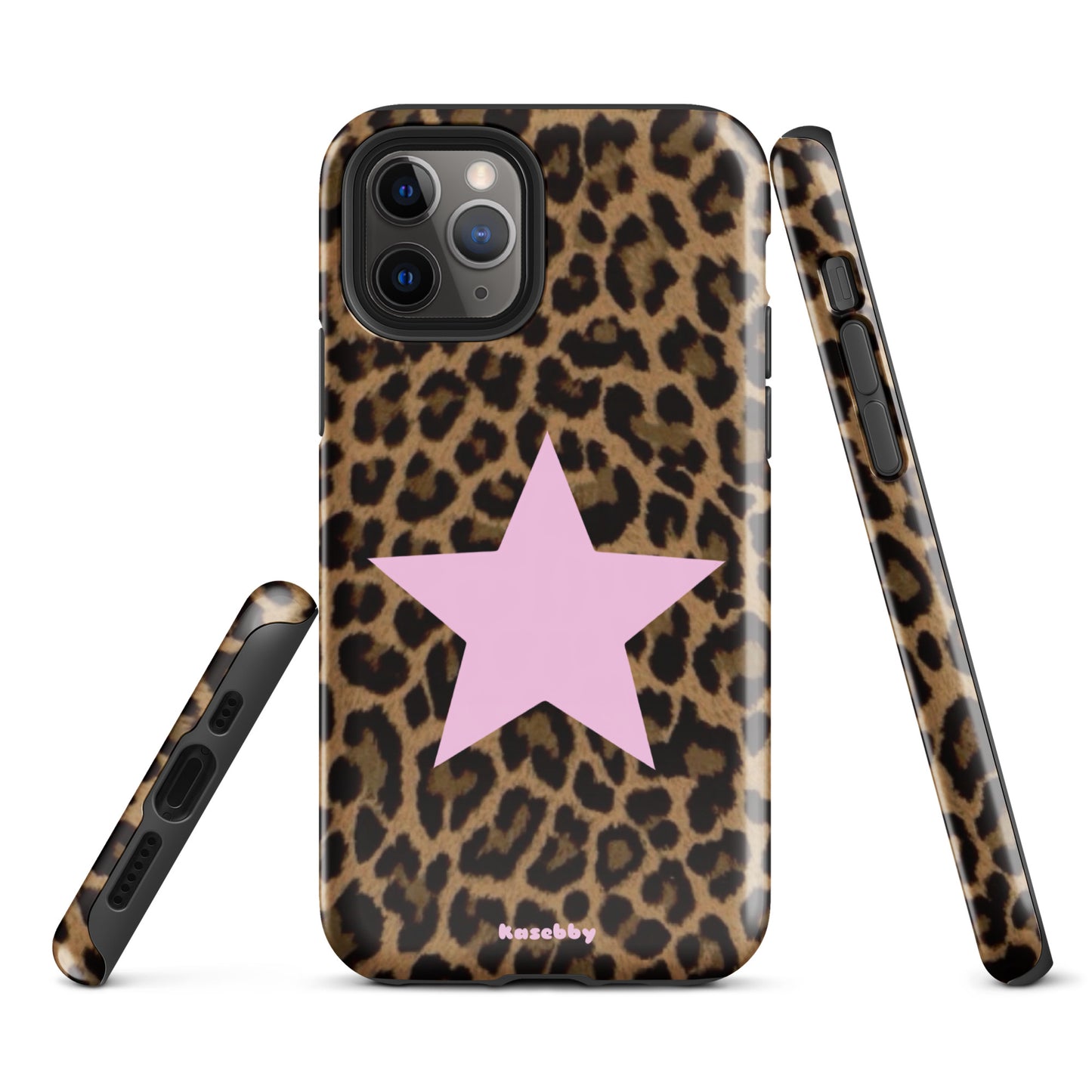 Leopard Print 2000s Mcbling Aesthetic Case For iPhone - kasebby