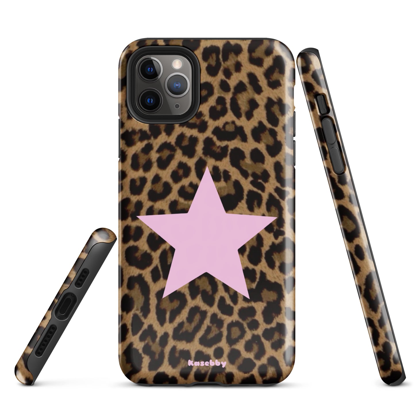 Leopard Print 2000s Mcbling Aesthetic Case For iPhone - kasebby
