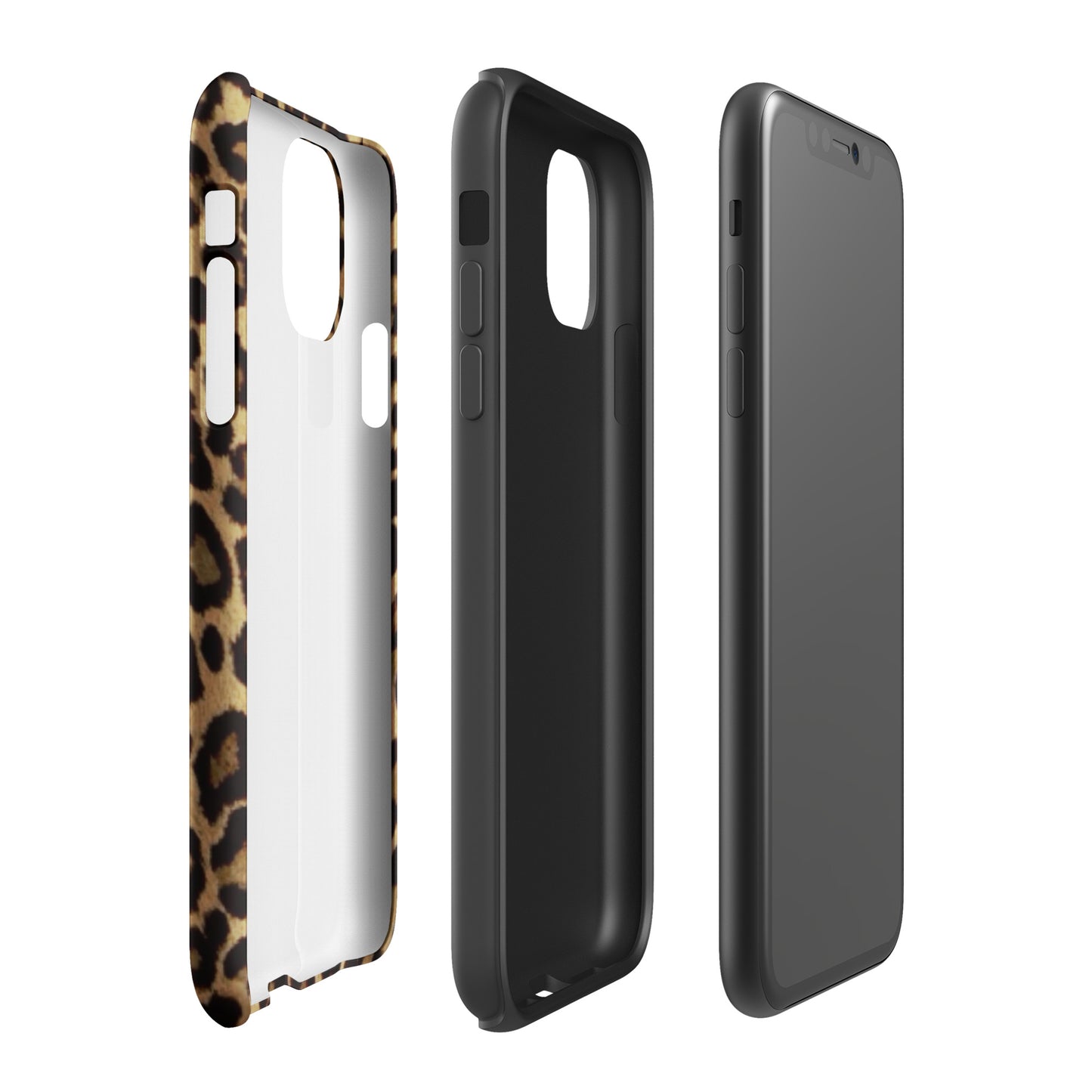 Leopard Print 2000s Mcbling Aesthetic Case For iPhone - kasebby