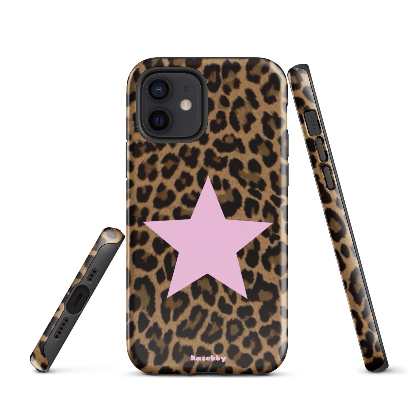 Leopard Print 2000s Mcbling Aesthetic Case For iPhone - kasebby