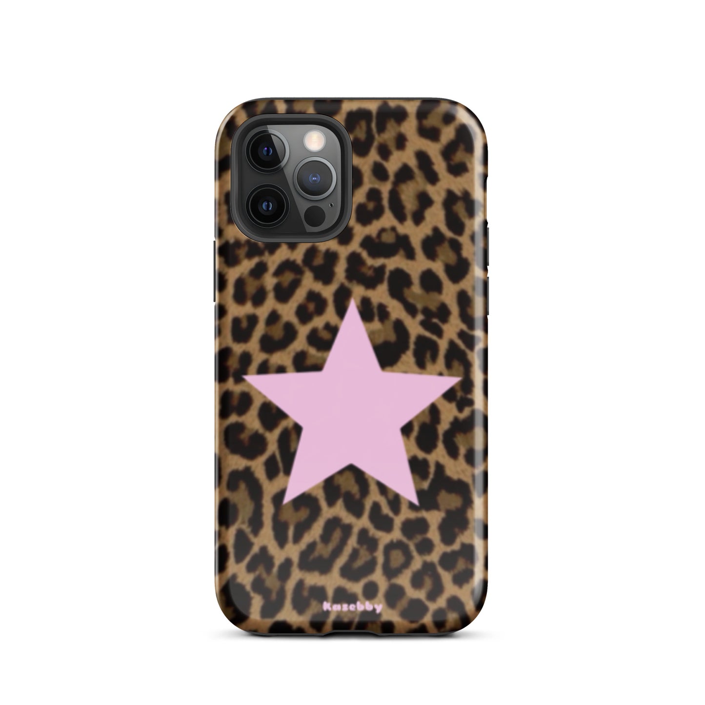 Leopard Print 2000s Mcbling Aesthetic Case For iPhone - kasebby