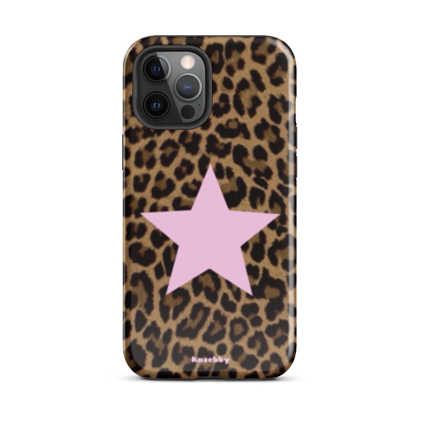 Leopard Print 2000s Mcbling Aesthetic Case For iPhone - kasebby