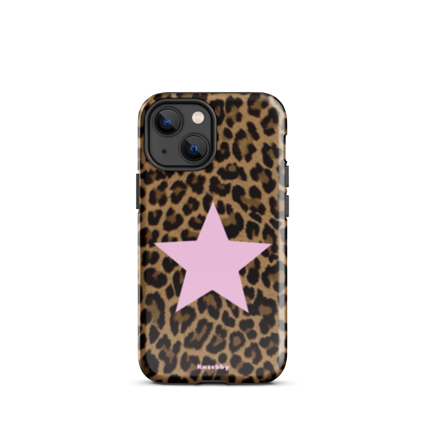 Leopard Print 2000s Mcbling Aesthetic Case For iPhone - kasebby
