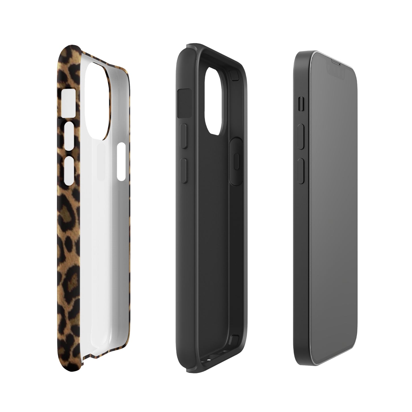 Leopard Print 2000s Mcbling Aesthetic Case For iPhone - kasebby