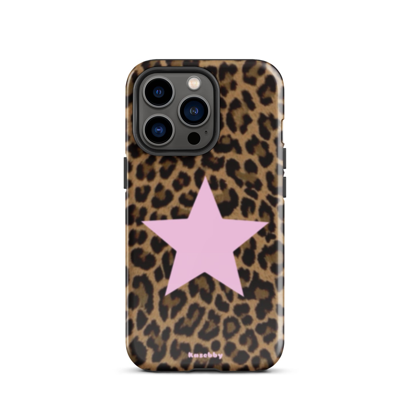 Leopard Print 2000s Mcbling Aesthetic Case For iPhone - kasebby