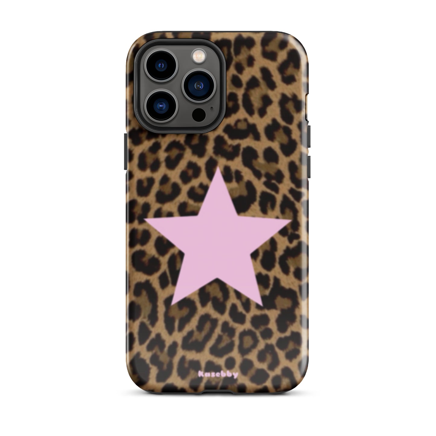 Leopard Print 2000s Mcbling Aesthetic Case For iPhone - kasebby