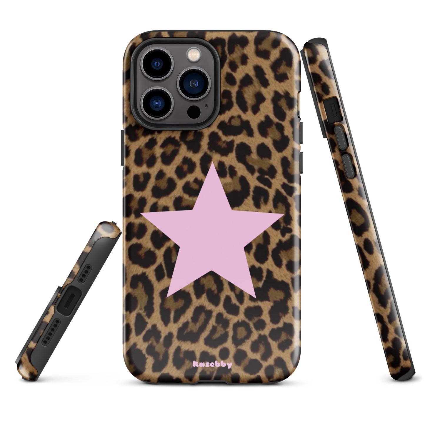 Leopard Print 2000s Mcbling Aesthetic Case For iPhone - kasebby