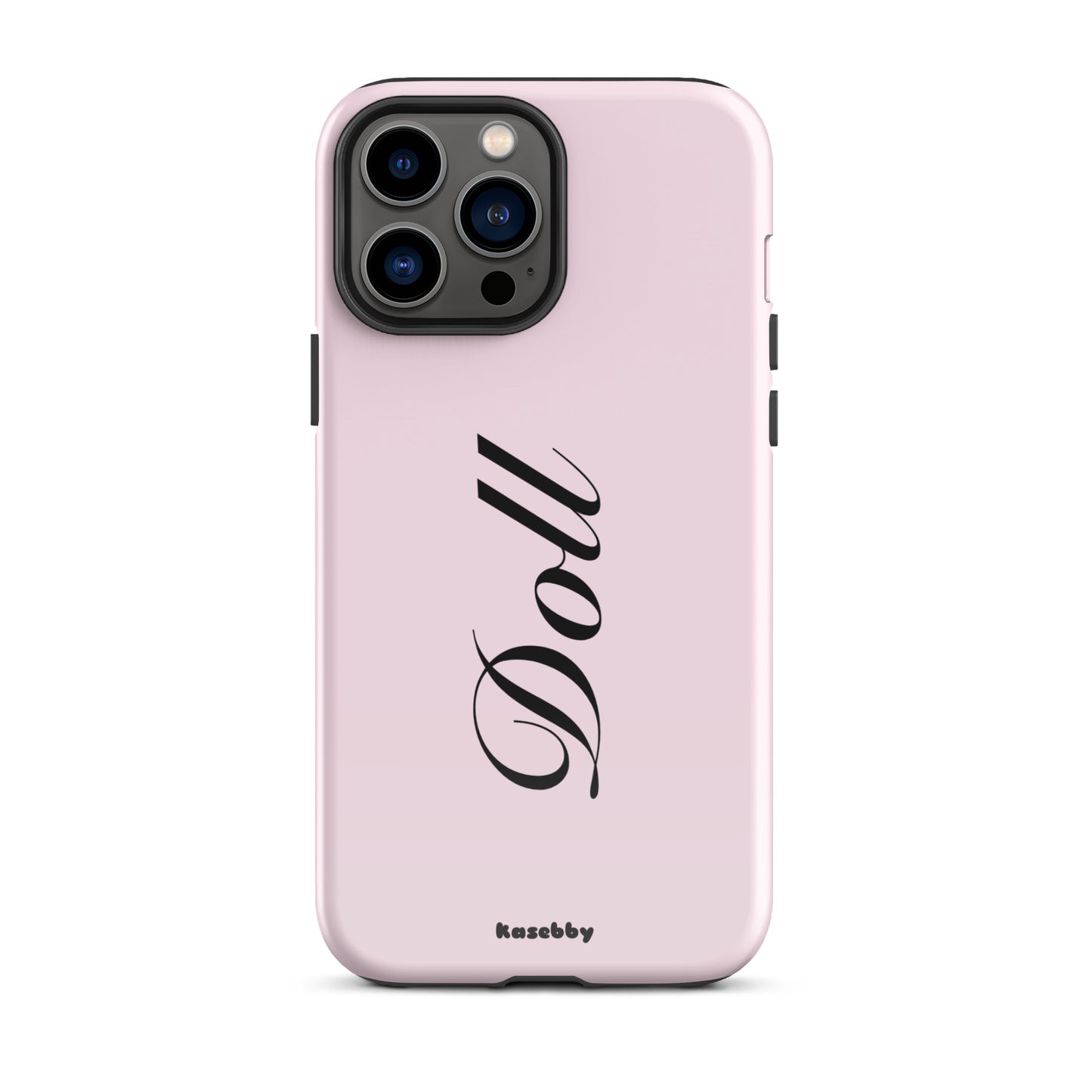 Pink Cute Coquette Doll Aesthetic Phone Case - kasebby