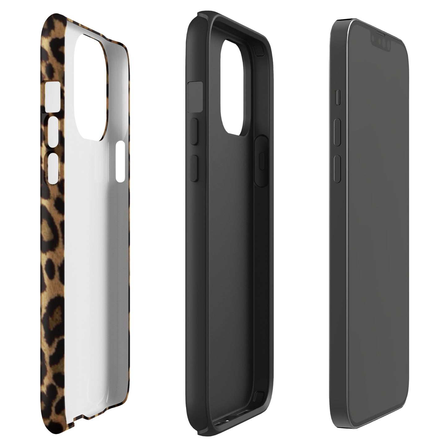 Leopard Print 2000s Mcbling Aesthetic Case For iPhone - kasebby