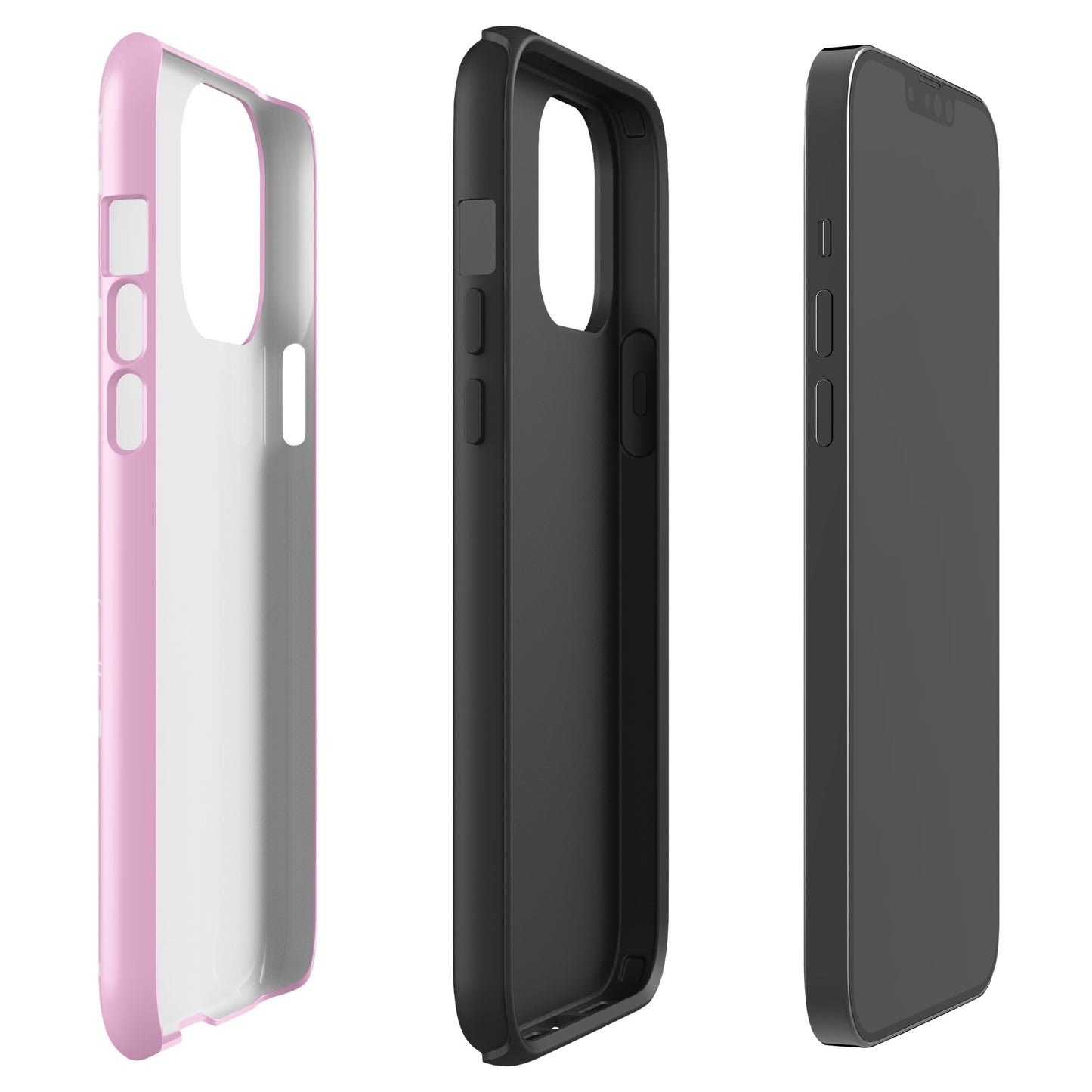 Pink and White Y2K Aesthetic Butterfly Swirl Phone Case - kasebby