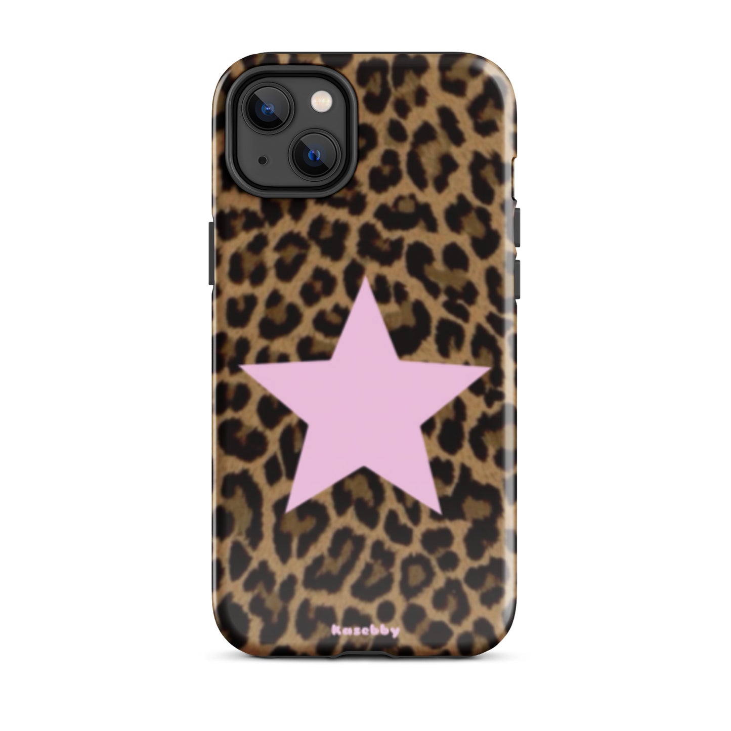 Leopard Print 2000s Mcbling Aesthetic Case For iPhone - kasebby