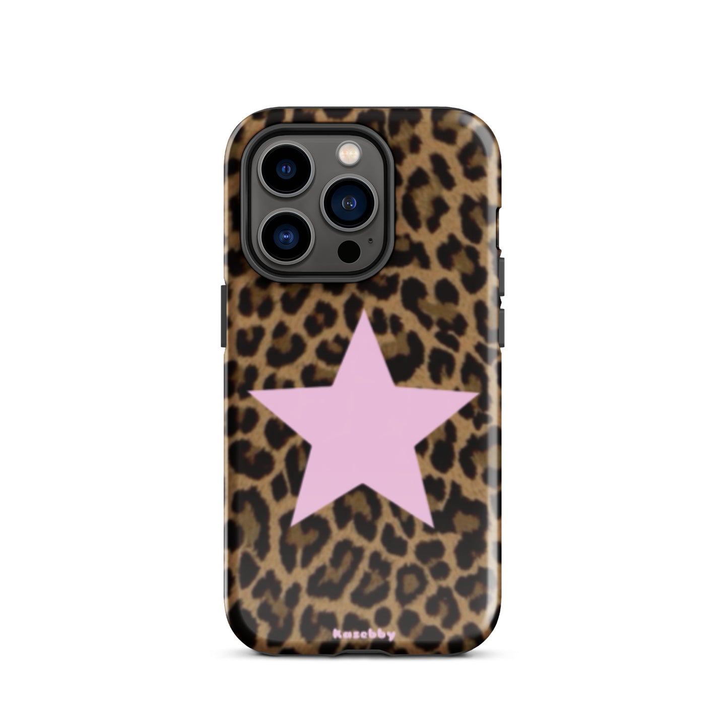 Leopard Print 2000s Mcbling Aesthetic Case For iPhone - kasebby