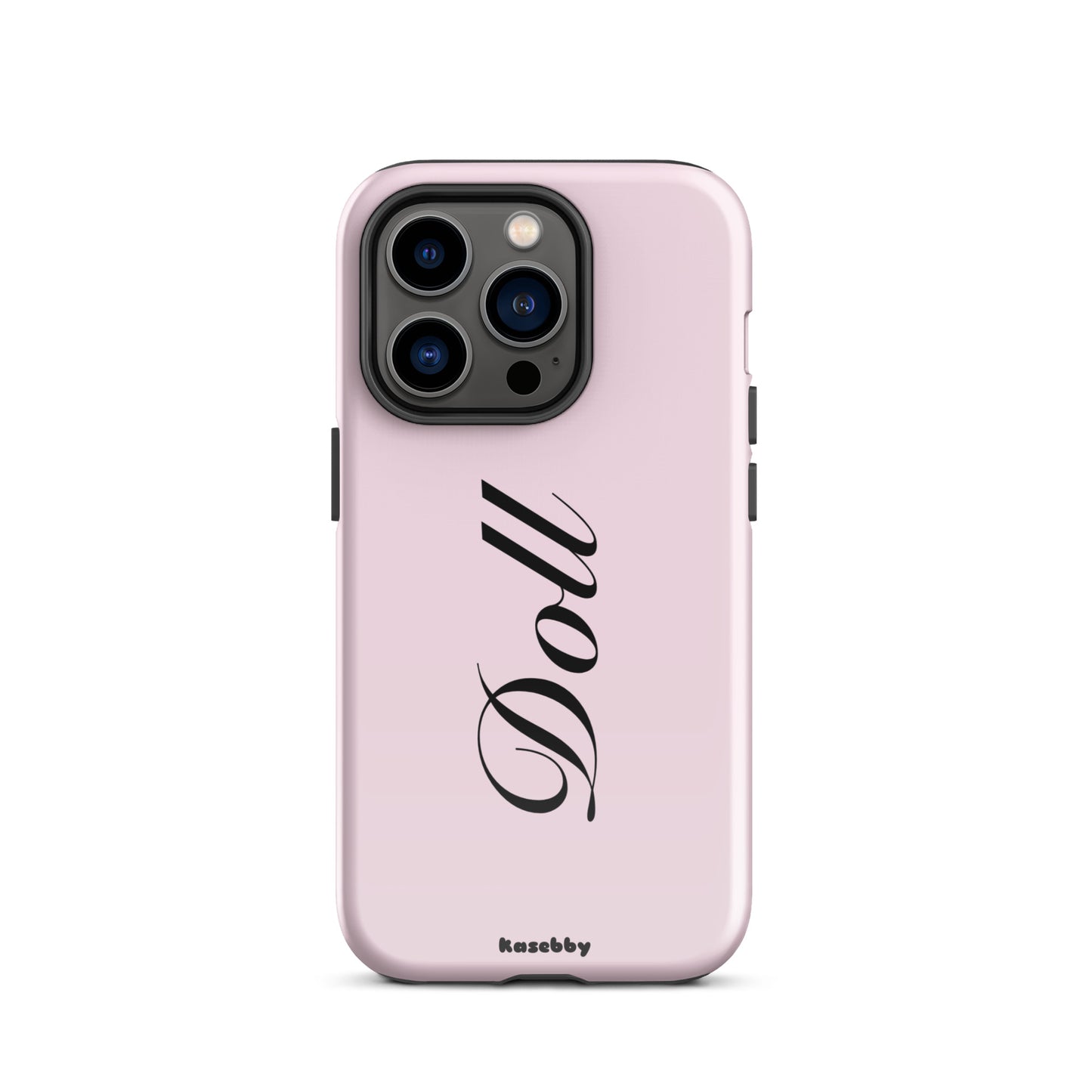Pink Cute Coquette Doll Aesthetic Phone Case - kasebby