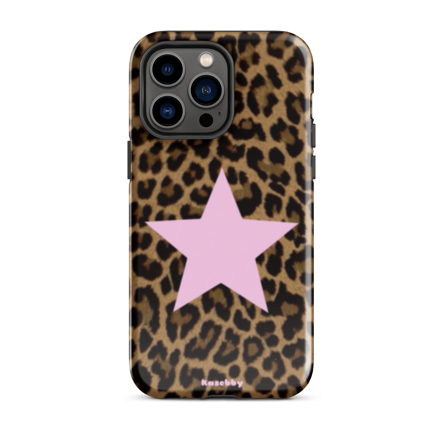 Leopard Print 2000s Mcbling Aesthetic Case For iPhone - kasebby