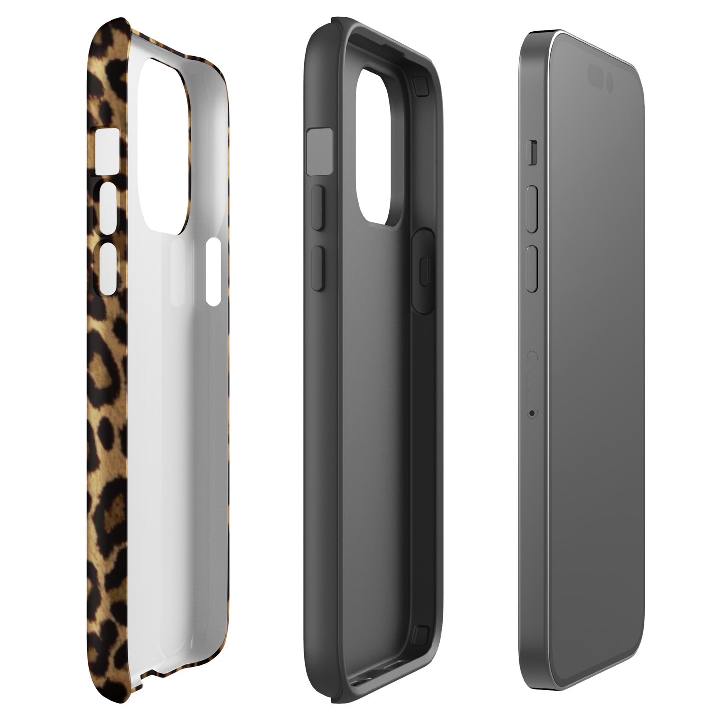 Leopard Print 2000s Mcbling Aesthetic Case For iPhone - kasebby