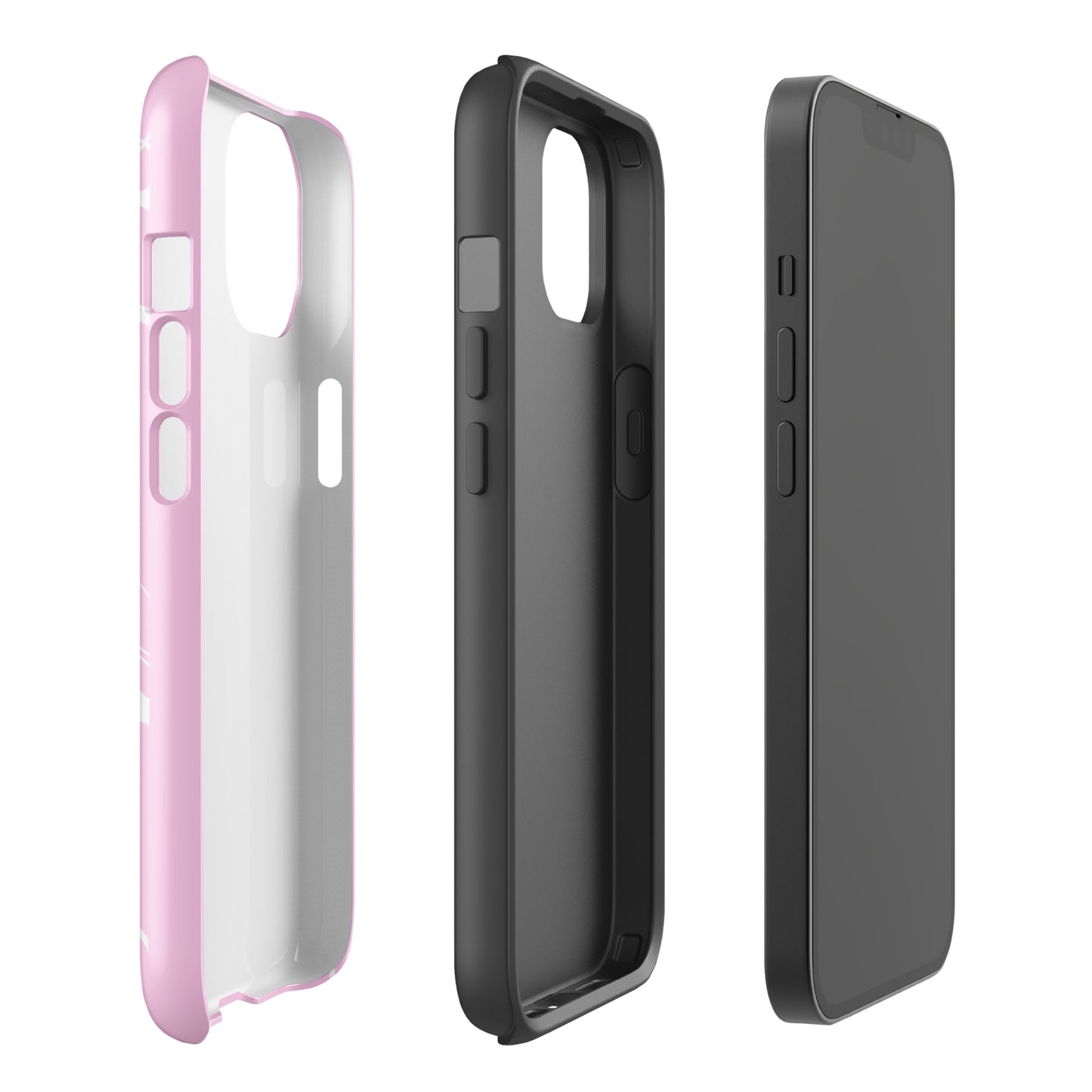 Pink and White Y2K Aesthetic Butterfly Swirl Phone Case - kasebby