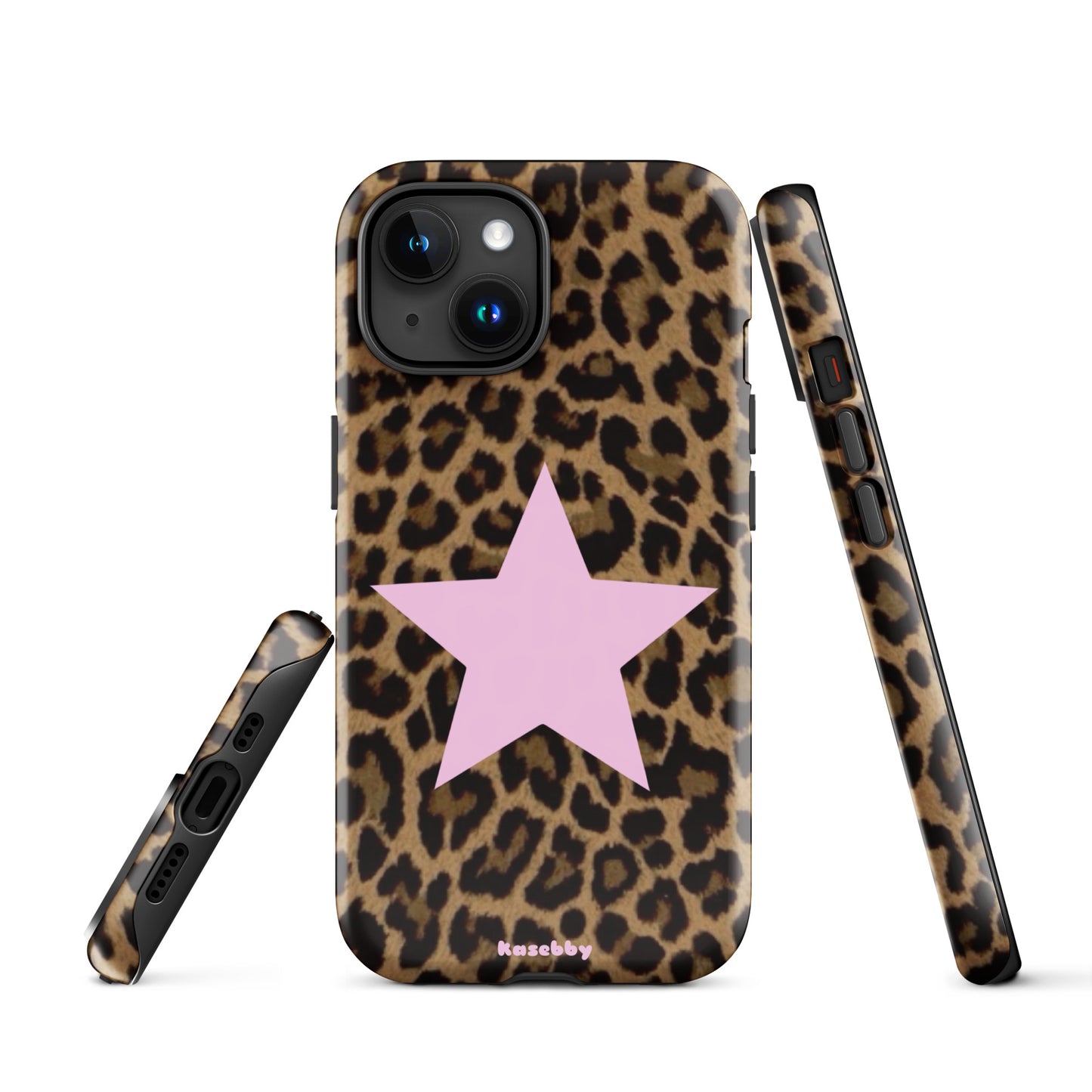 Leopard Print 2000s Mcbling Aesthetic Case For iPhone - kasebby