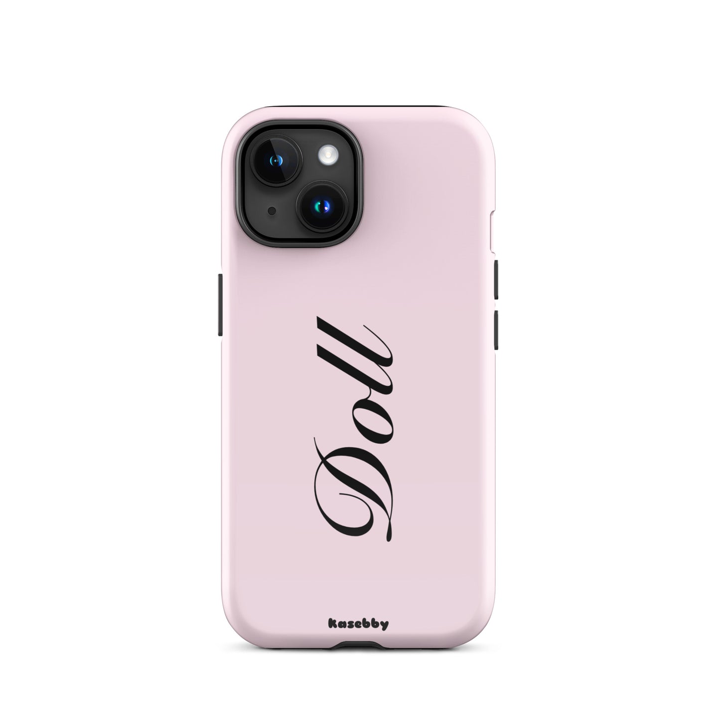 Pink Cute Coquette Doll Aesthetic Phone Case - kasebby