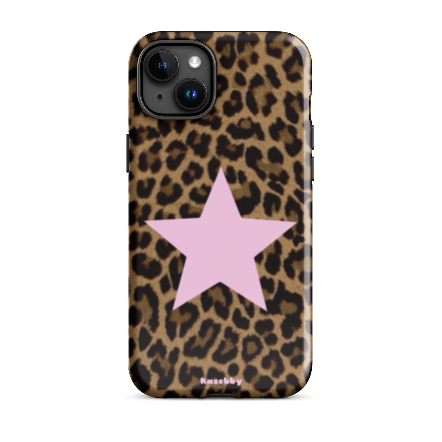 Leopard Print 2000s Mcbling Aesthetic Case For iPhone - kasebby