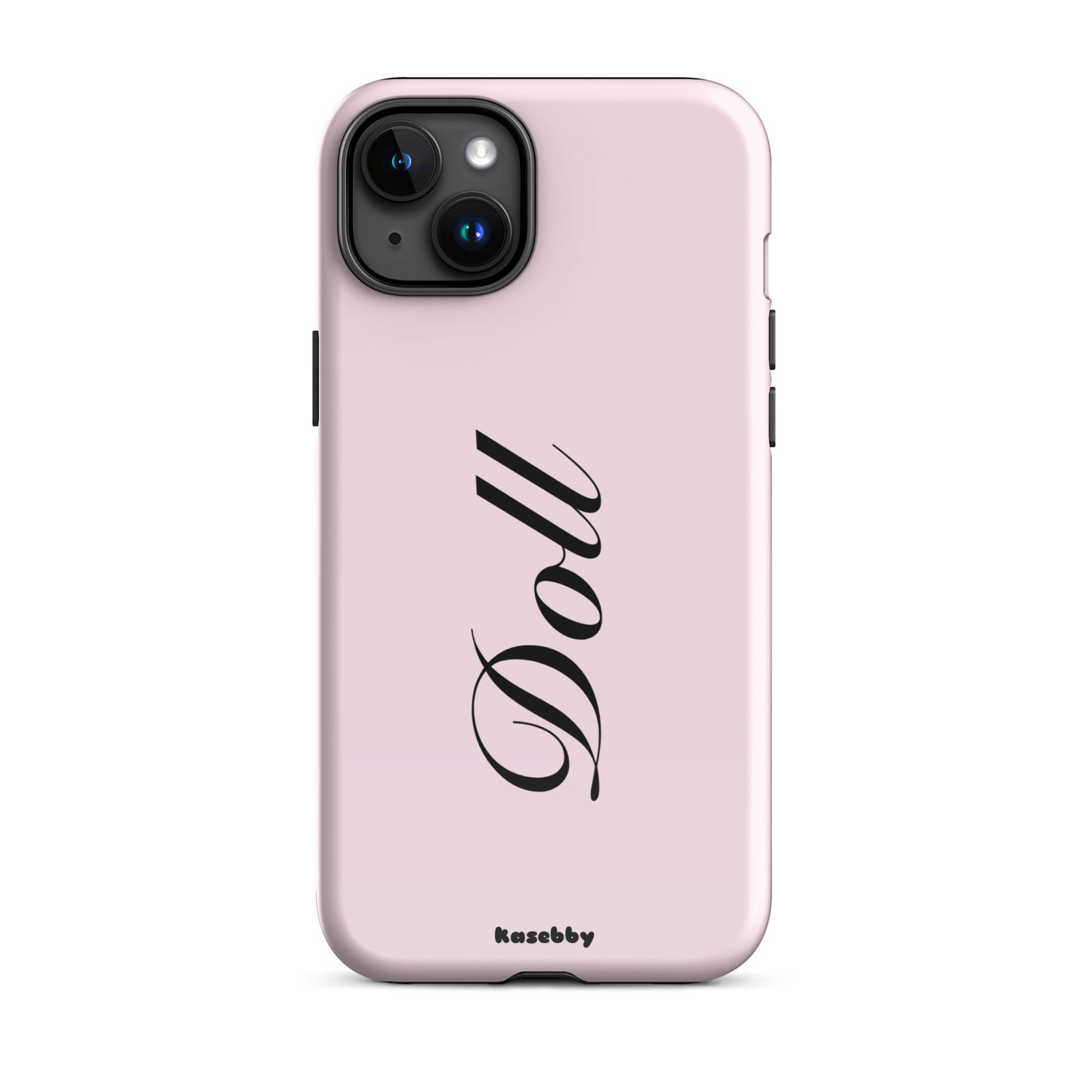 Pink Cute Coquette Doll Aesthetic Phone Case - kasebby