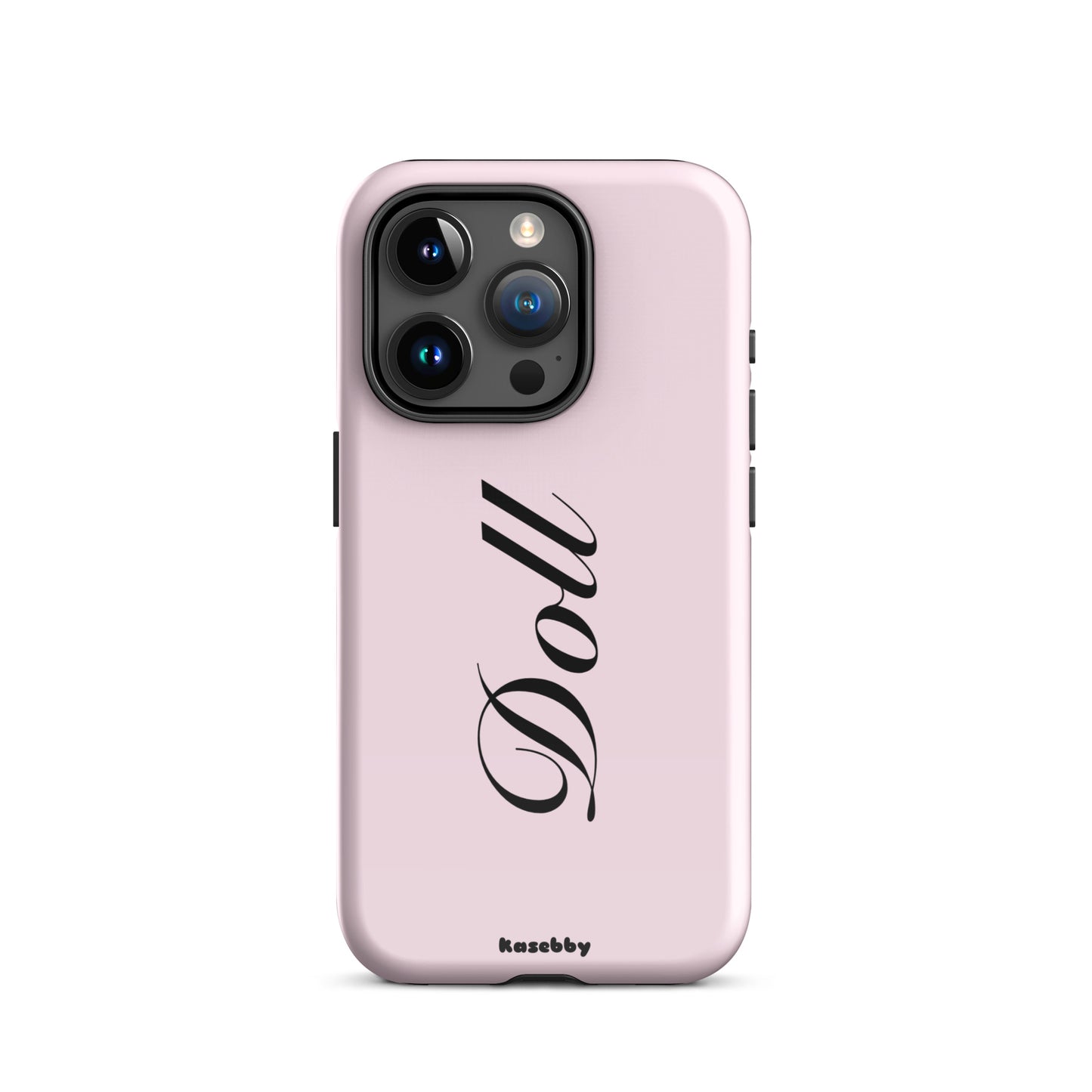 Pink Cute Coquette Doll Aesthetic Phone Case - kasebby
