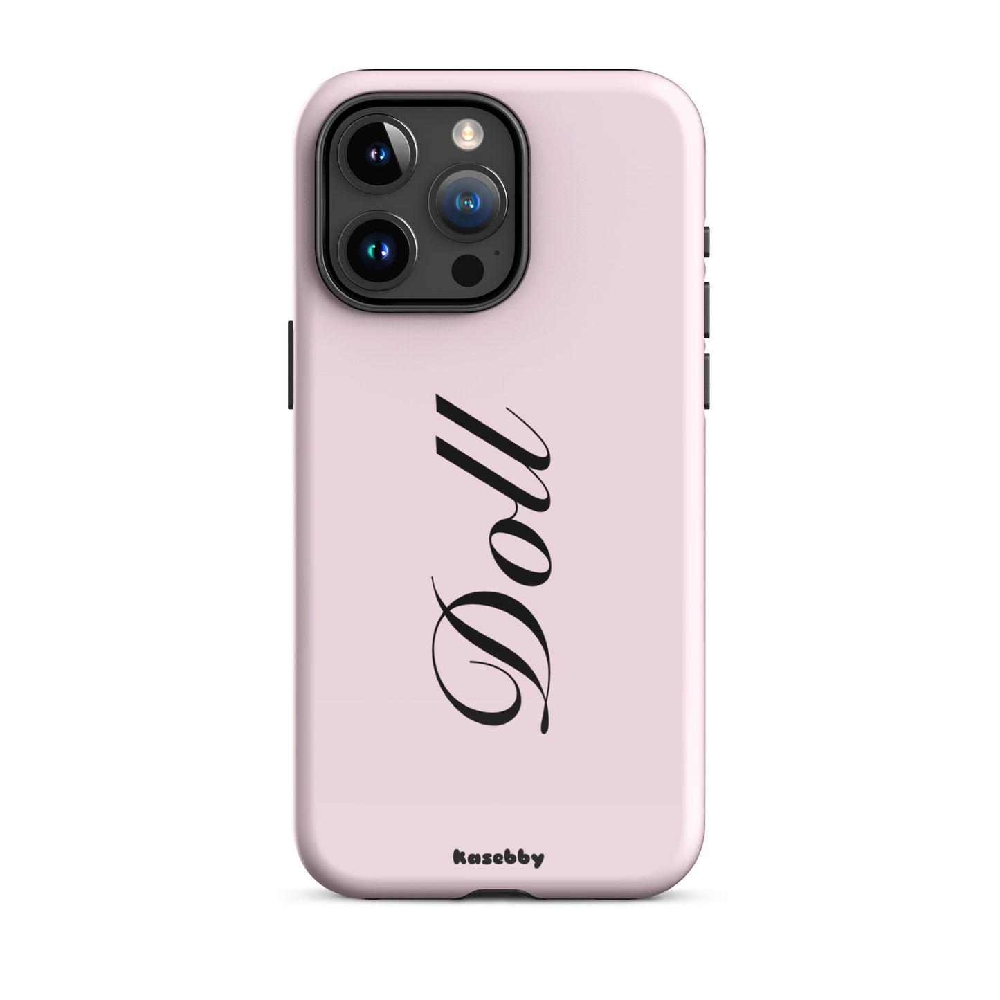 Pink Cute Coquette Doll Aesthetic Phone Case - kasebby