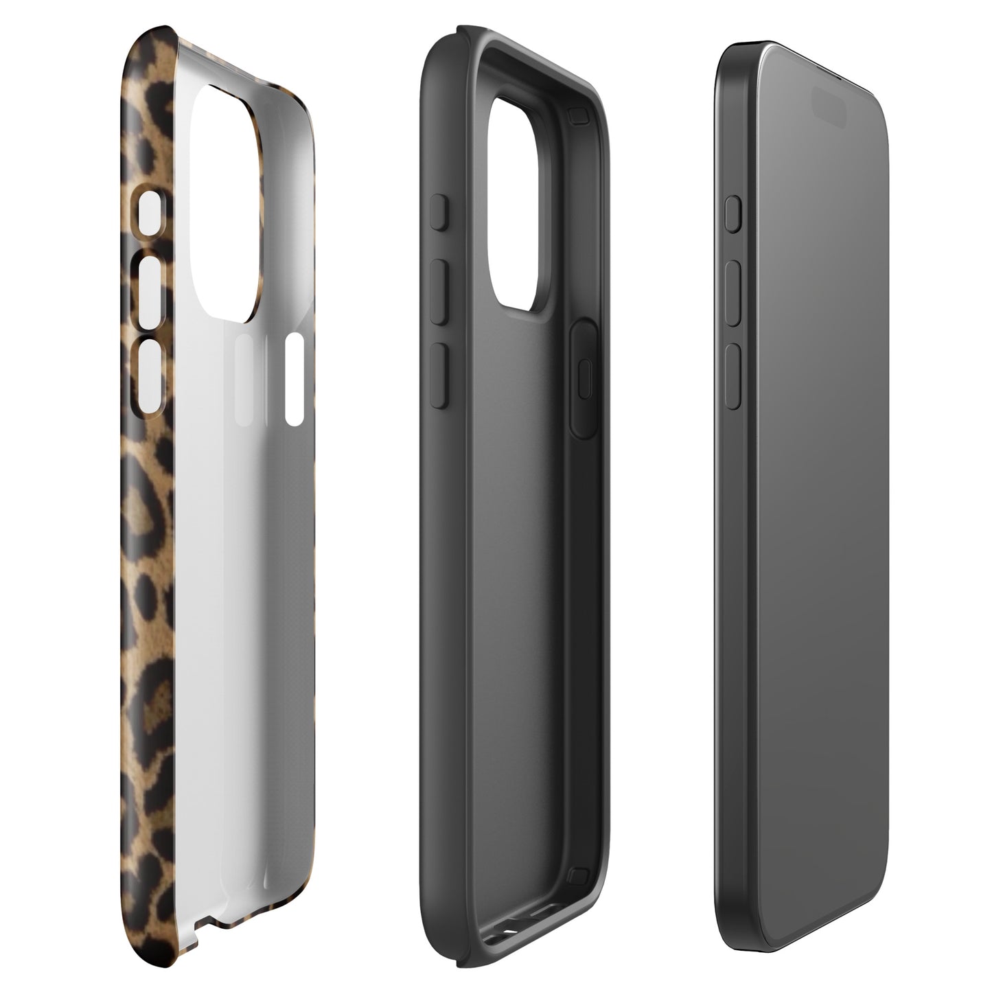 Leopard Print 2000s Mcbling Aesthetic Case For iPhone - kasebby