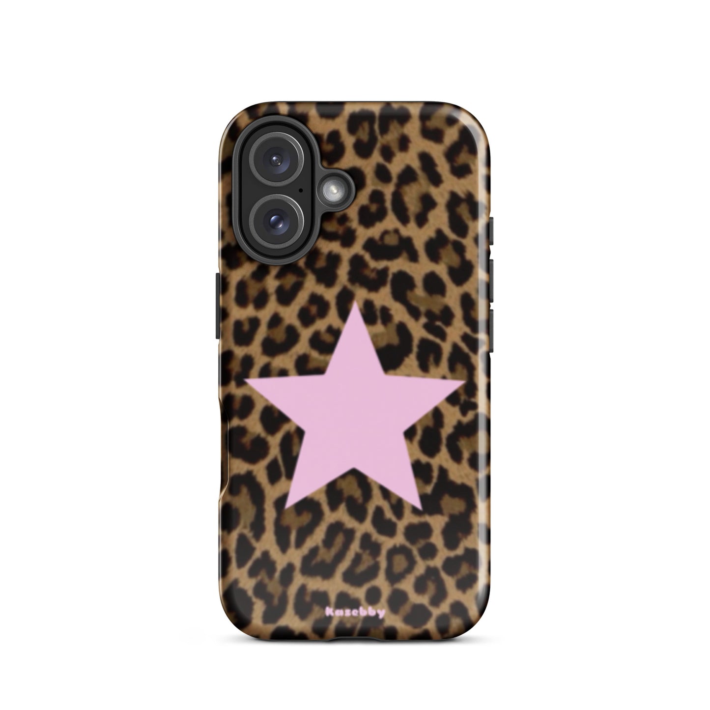 Leopard Print 2000s Mcbling Aesthetic Case For iPhone - kasebby