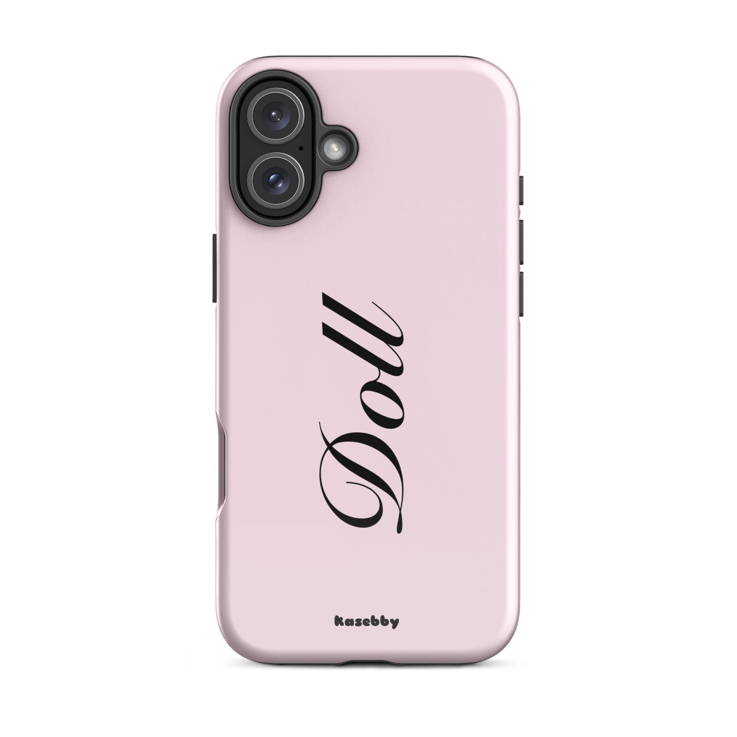Pink Cute Coquette Doll Aesthetic Phone Case - kasebby