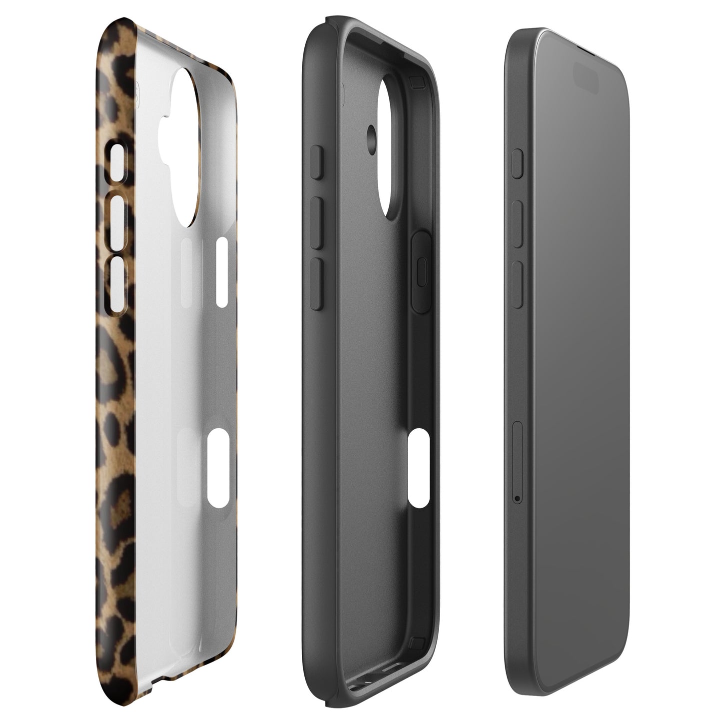 Leopard Print 2000s Mcbling Aesthetic Case For iPhone - kasebby