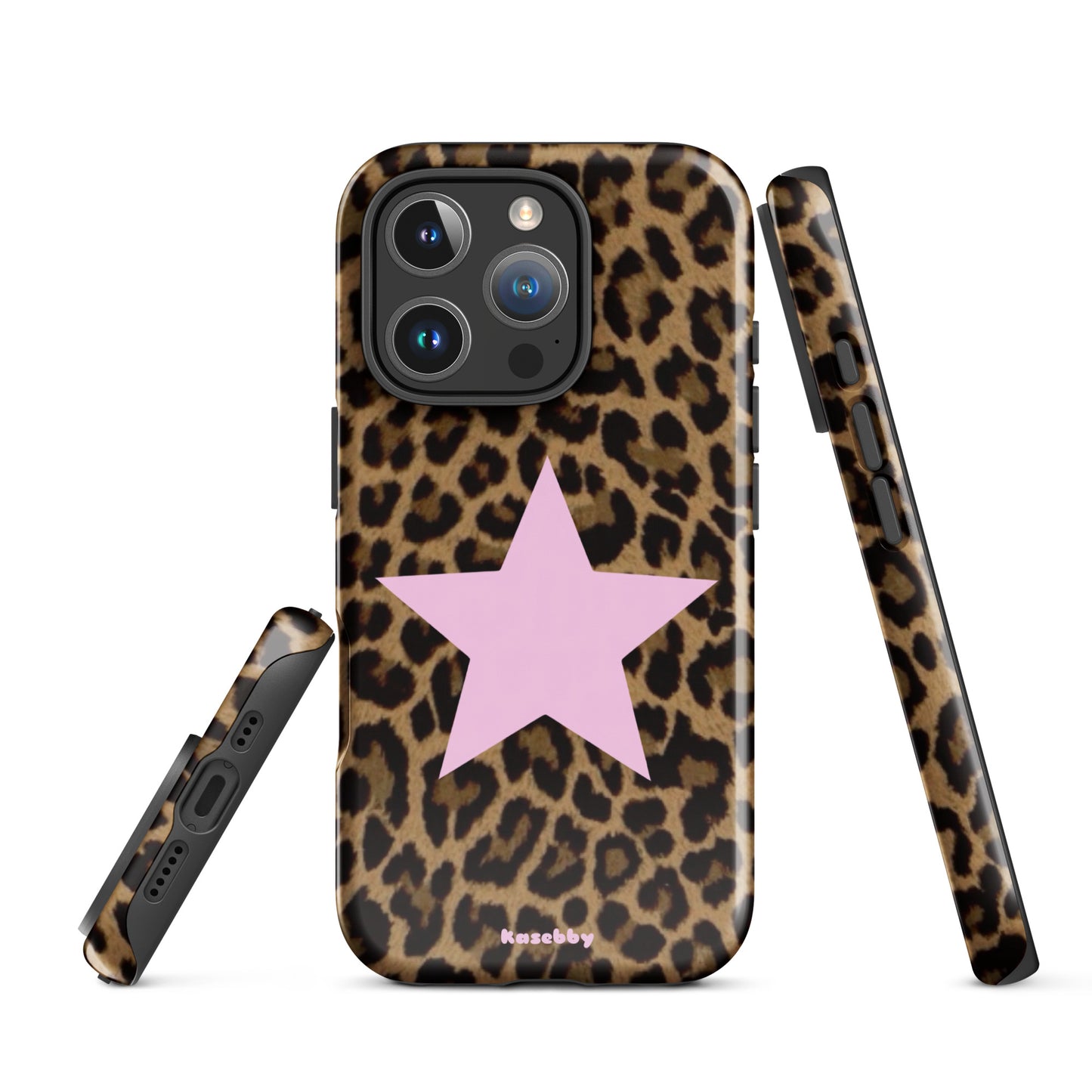 Leopard Print 2000s Mcbling Aesthetic Case For iPhone - kasebby