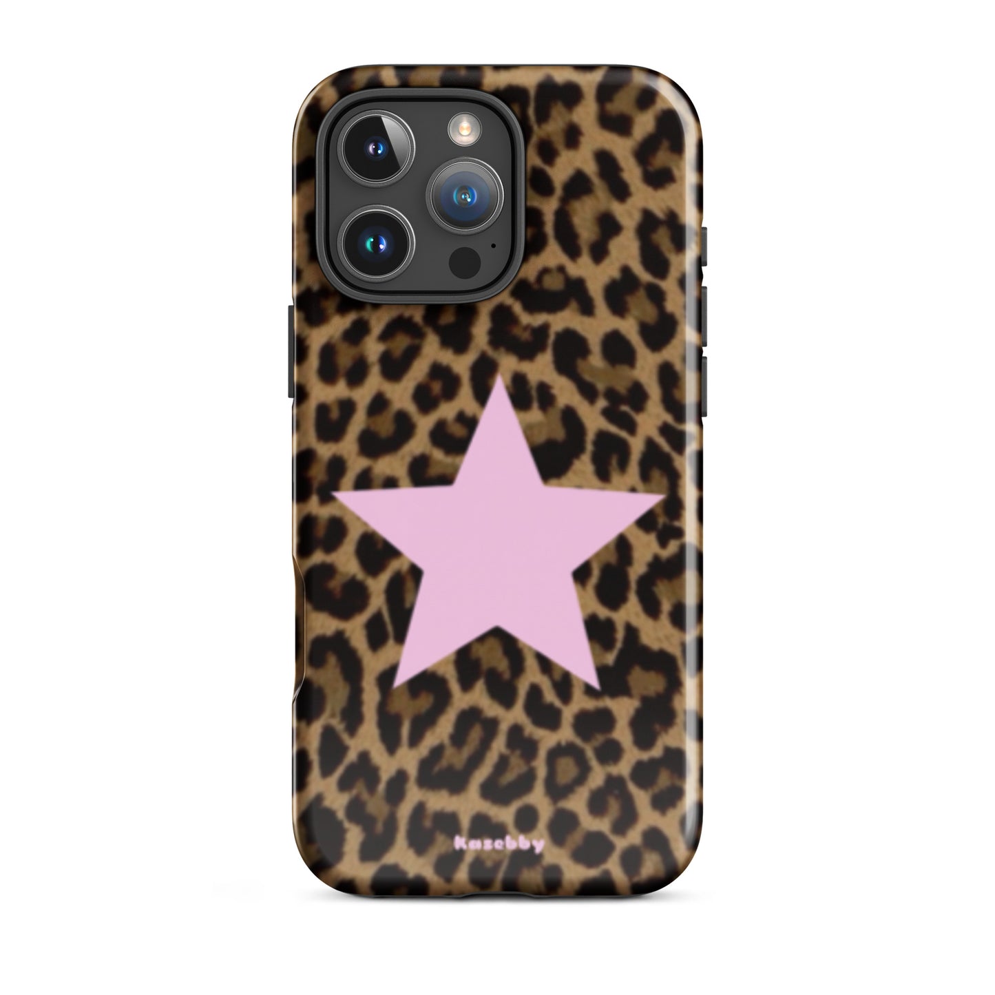 Leopard Print 2000s Mcbling Aesthetic Case For iPhone - kasebby