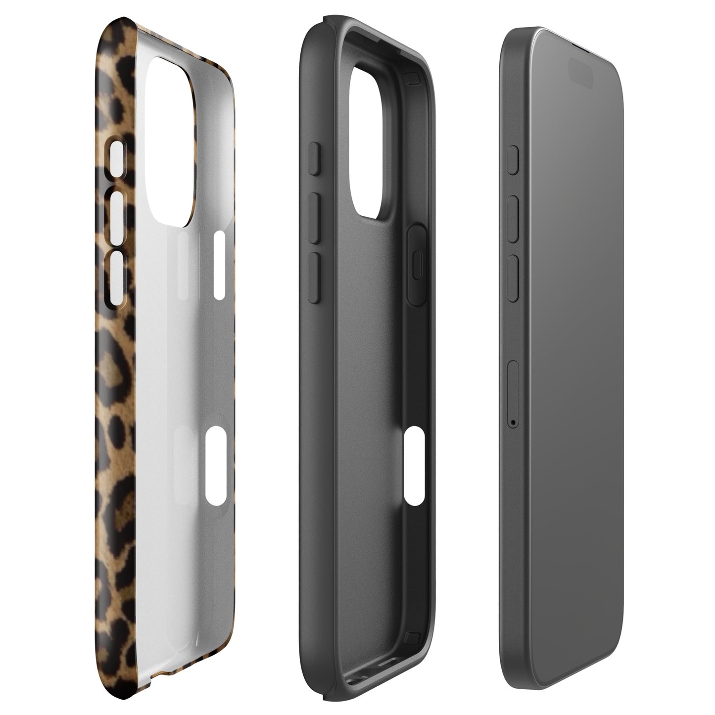 Leopard Print 2000s Mcbling Aesthetic Case For iPhone - kasebby