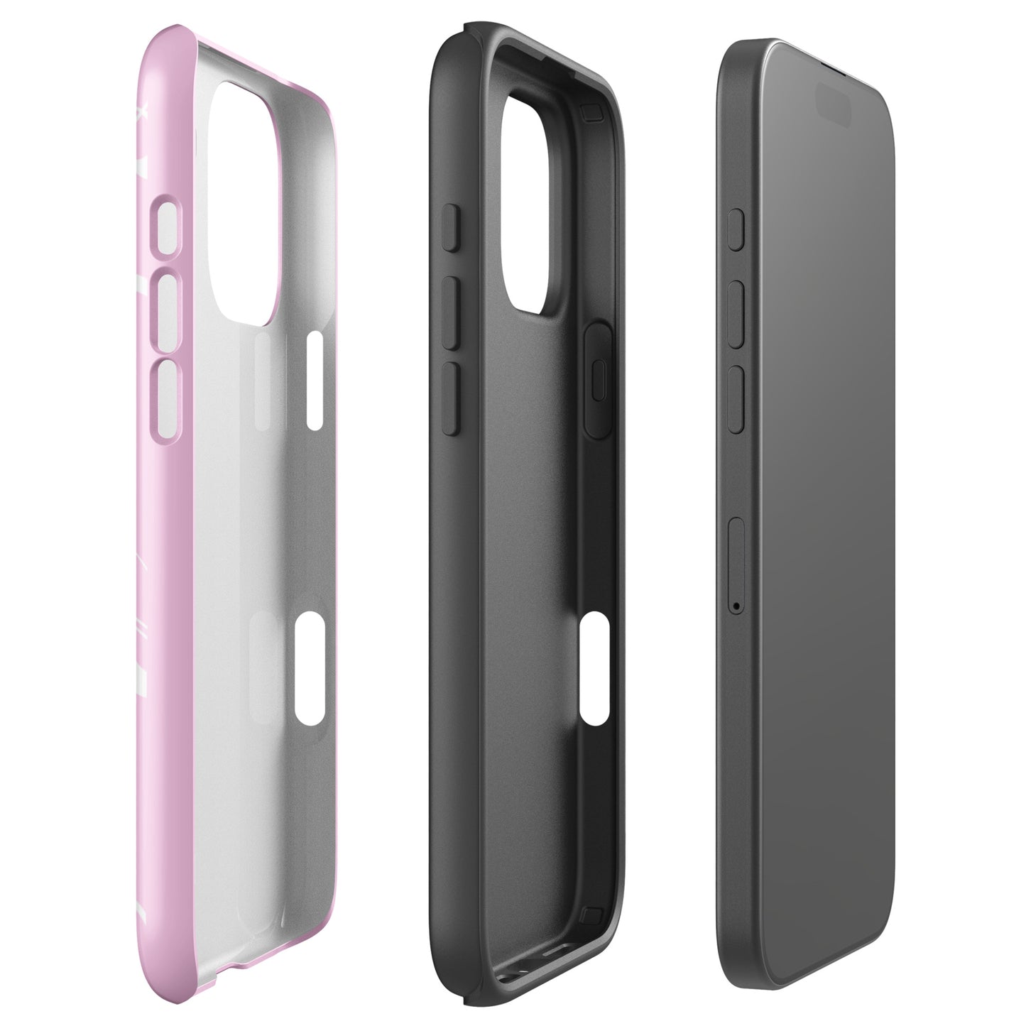 Pink and White Y2K Aesthetic Butterfly Swirl Phone Case - kasebby