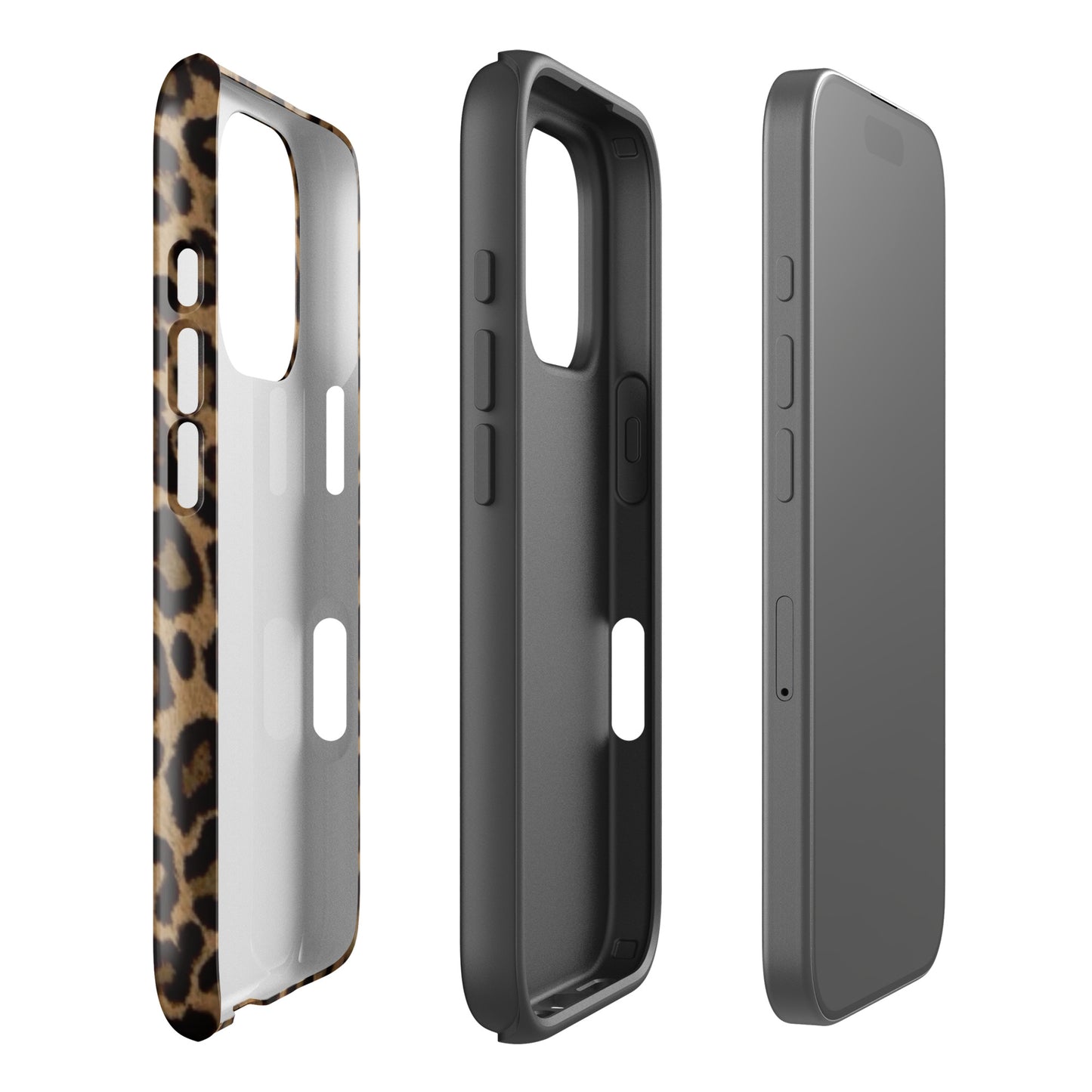 Leopard Print 2000s Mcbling Aesthetic Case For iPhone - kasebby