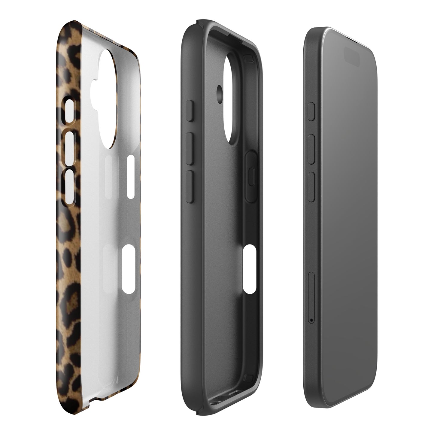 Leopard Print 2000s Mcbling Aesthetic Case For iPhone - kasebby