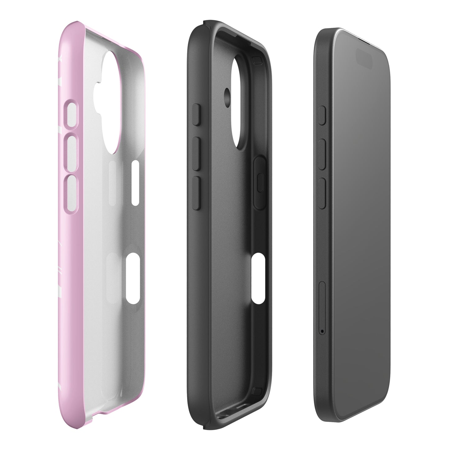 Pink and White Y2K Aesthetic Butterfly Swirl Phone Case - kasebby