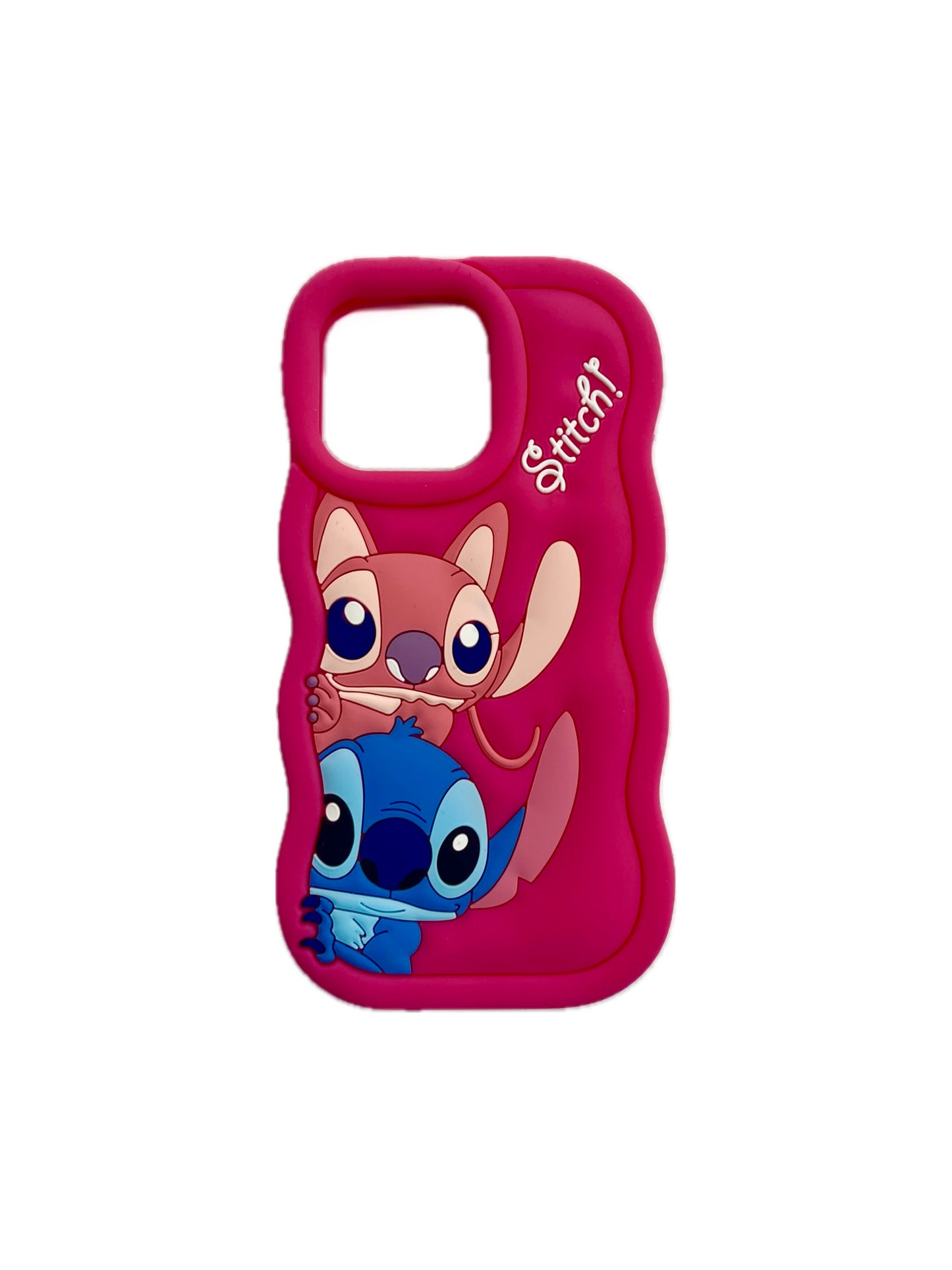 Hot Pink 3D Kawaii Character Case