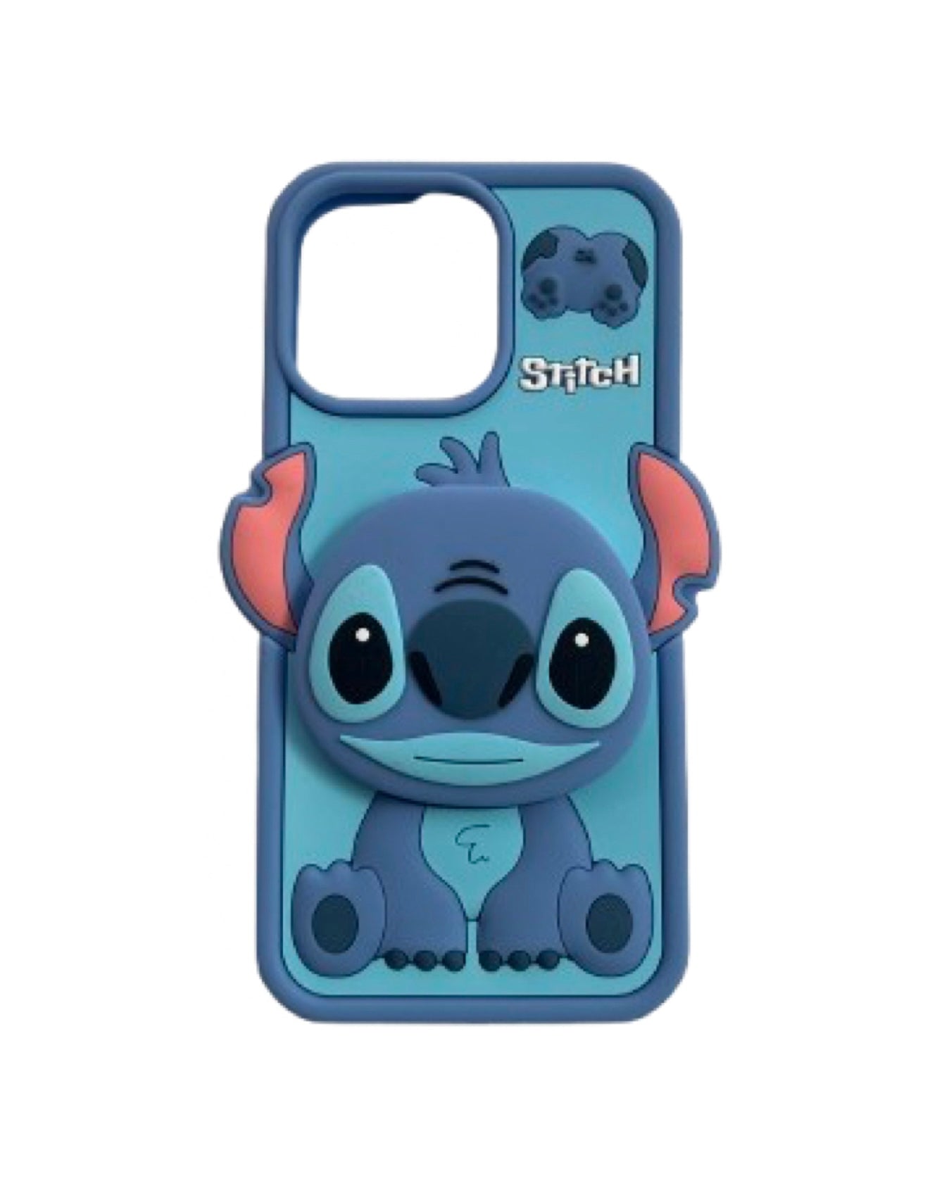 Blue Character Case With Mirror