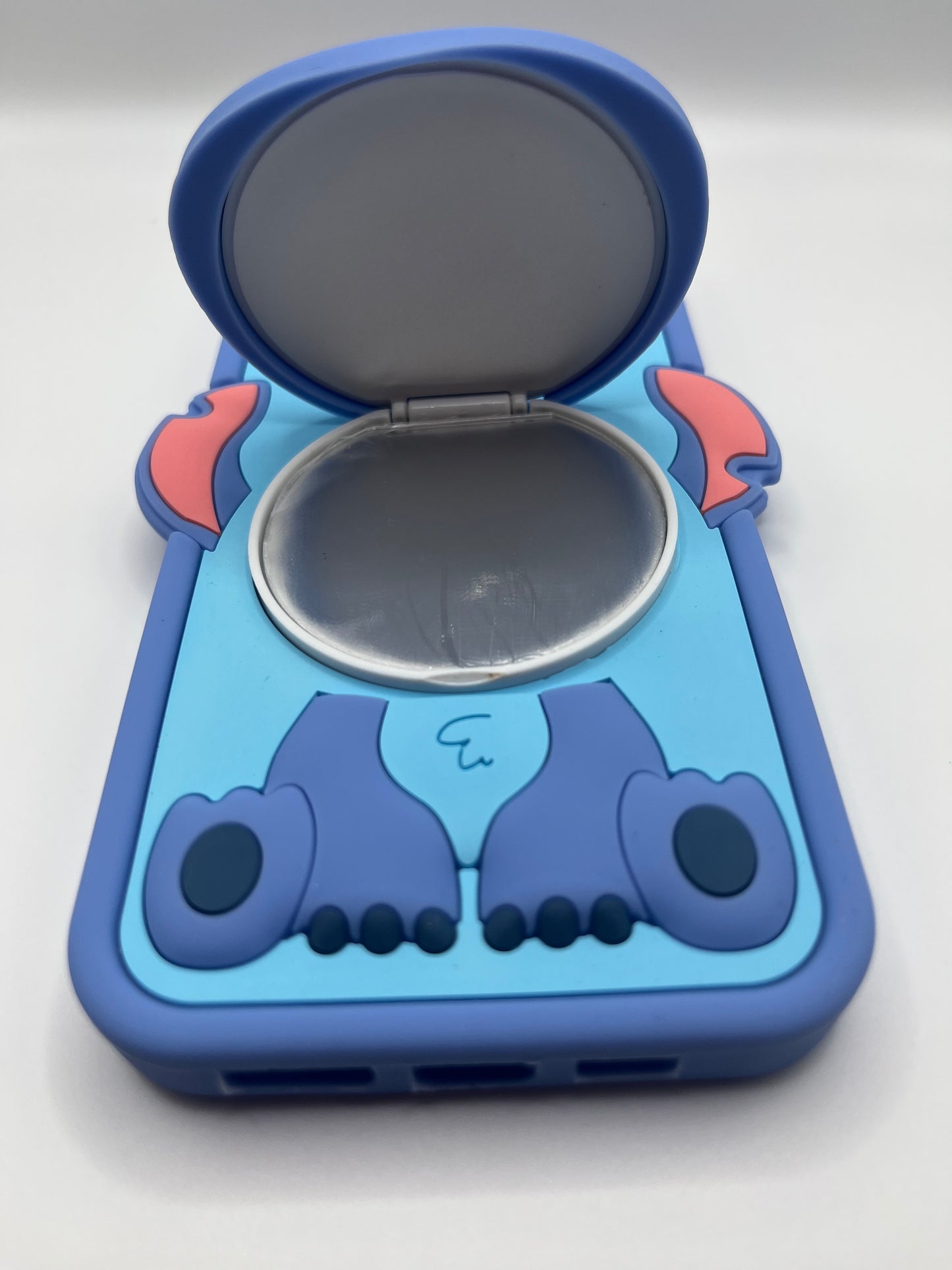 Blue Character Case With Mirror