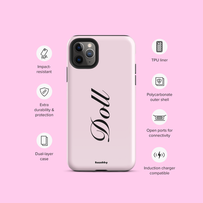 Pink Doll Coquette Aesthetic Phone Case