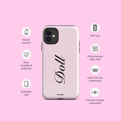 Pink Doll Coquette Aesthetic Phone Case
