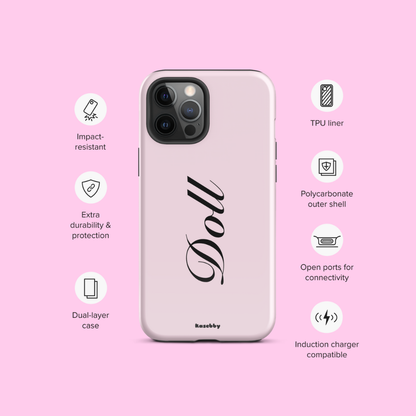 Pink Doll Coquette Aesthetic Phone Case