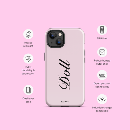 Pink Doll Coquette Aesthetic Phone Case