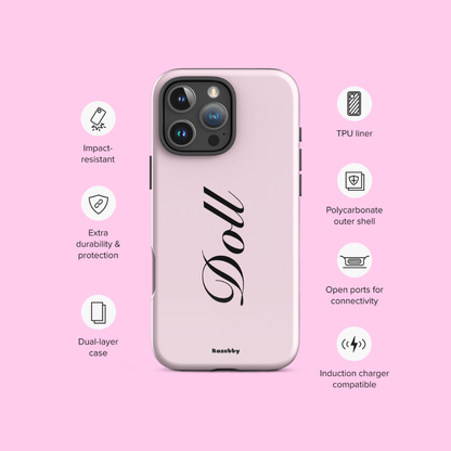 Pink Doll Coquette Aesthetic Phone Case