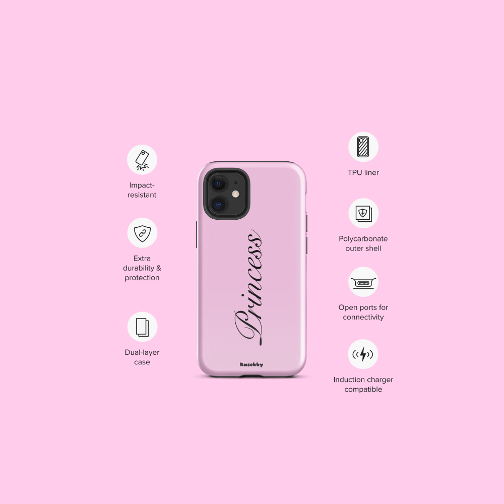 Princess Vintage Aesthetic Case For iPhone - kasebby