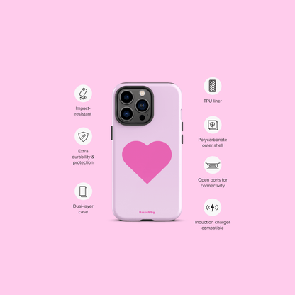 Pink Heart Phone Case – Phone Case Specs
